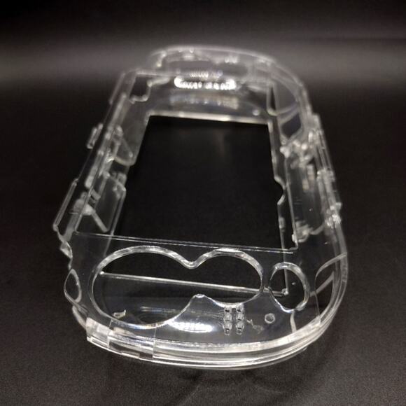 PlayStation PS Vita 1000 Clear Protective Case Clamshell Hard Shell Hardcase NEW - Picture 3 of 5